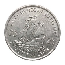 25 Cents 1987 Eastern