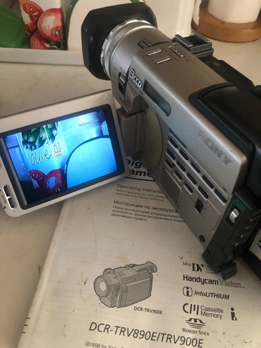 Sony dcr trv900e mini tape - sony,