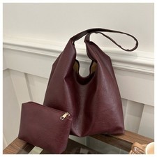 Slouchy Bag for Women Soft PU