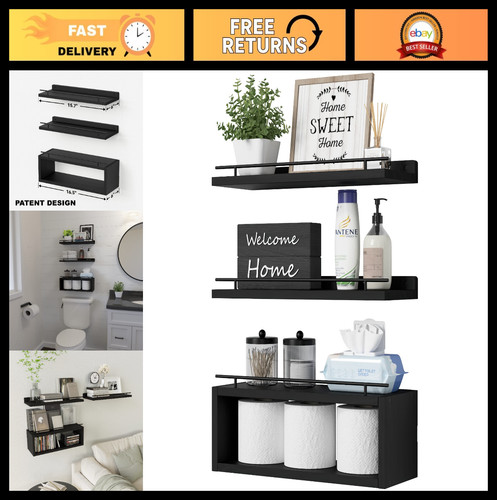 Wall floating shelves with - wall,