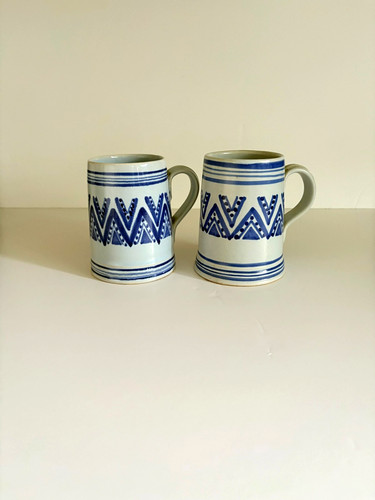Blue white studio - blue,