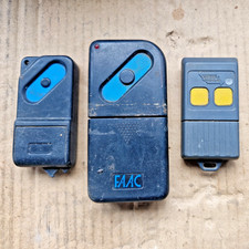 FACC GiBiDi  Remote Control Handset Garage Roller Shutter Door Fob JOB LOT of 3