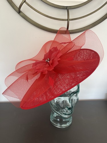 Large oval hatinator red - oval, in