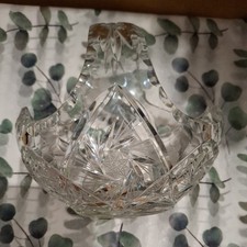 Hand Cut Lead Crystal Glass