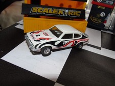 SCALEXTRIC FORD CAPRI CAR With Lights & New Rear Tyres - Rare Version !