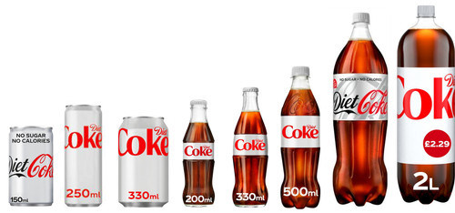 Coca cola diet coke - cola,
