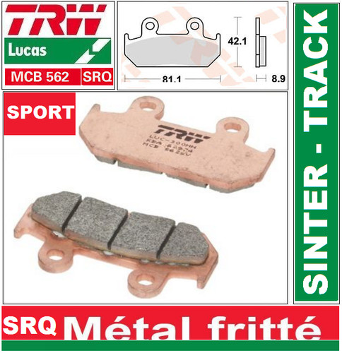 Trw mcb562 srq - trw, honda
