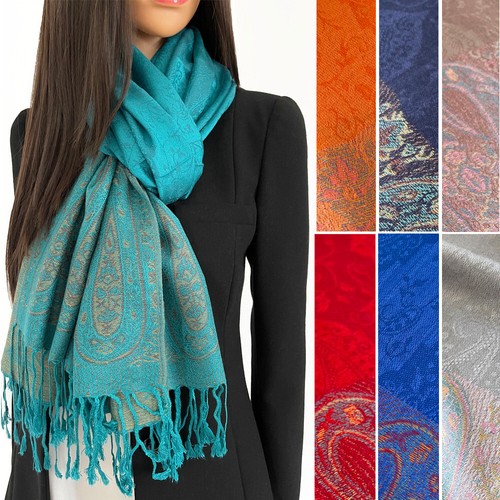 Large paisley pashmina shawl - large,