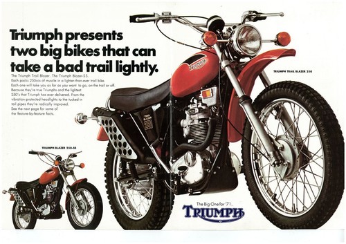 Triumph brochure t25 t25ss - t25,