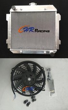 Aluminum Radiator+Fan For FORD