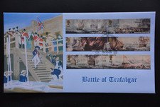 2005 Trafalgar H D Macintyre Official FDC Southsea Hants SHS Ltd Edn No.63 of 65