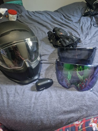 Ruroc motorcycle helmet - motorcycle,