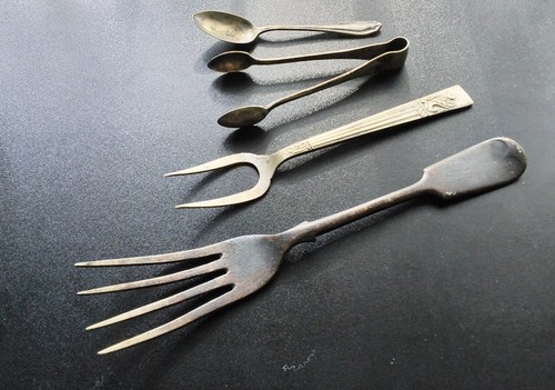 Vintage epns sugar tongs - sugar,
