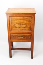 Art Deco Burr Walnut Side