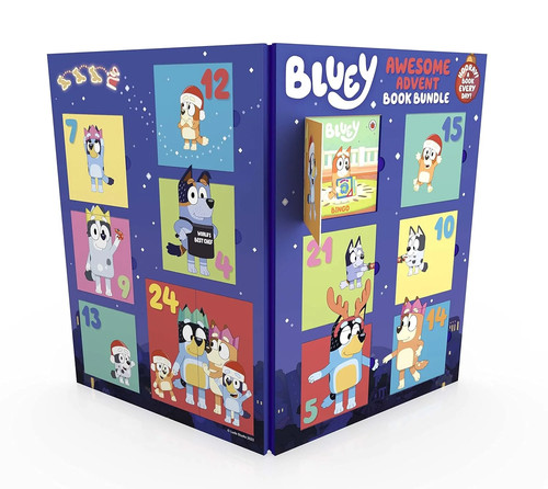 Bluey advent calendar box set - calendar,