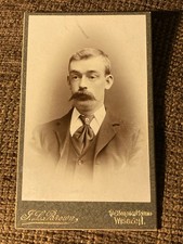 Victorian CDV Photo Man w/