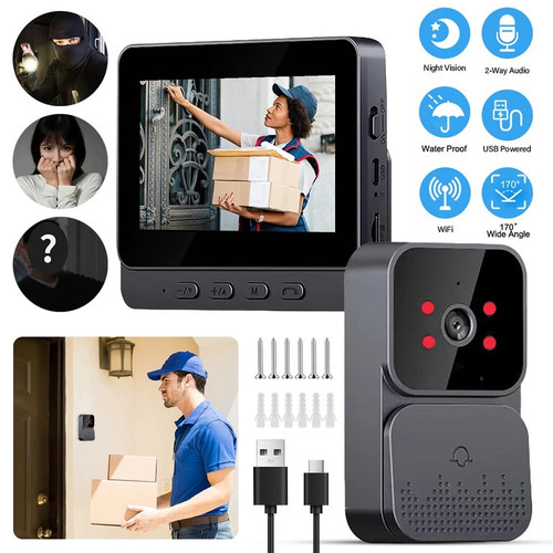 Wireless video doorbell - video,