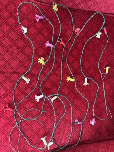 Vintage christmas fairy lights - vintage,