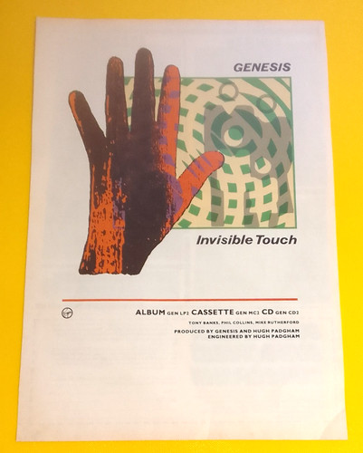 Genesis invisible touch - genesis,
