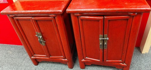 Pair original antique 19th - of,