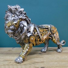 Steampunk Lion Ornament Big