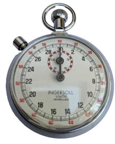 Ingersoll stopwatch 10th - ingersoll, 1/10th