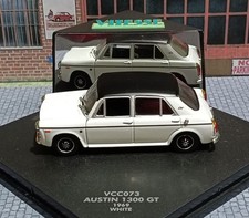 Vitesse 1:43 Scale 1969 Austin 1300 GT White Model Car VCC073 with Certificate