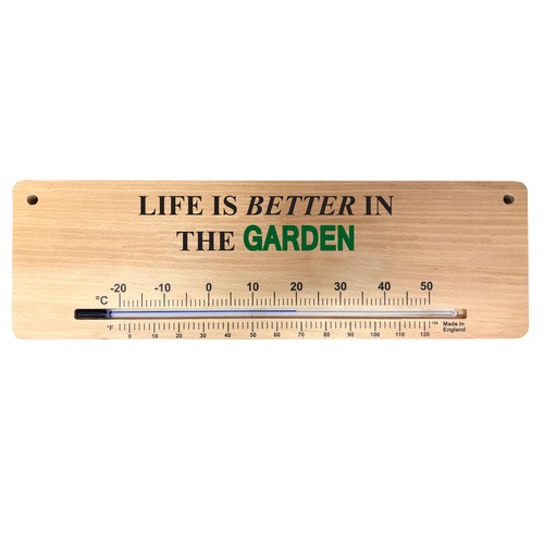 Wooden wall thermometer life - wall,