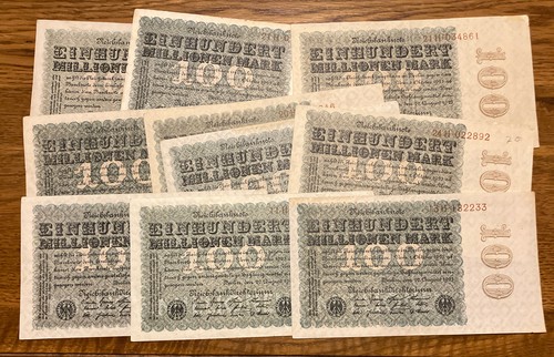 Lot germany banknotes - lot, of