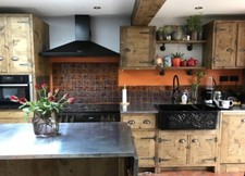 Rustic Industrial Custom Kitchen Units ( Price For A Sample Box )
