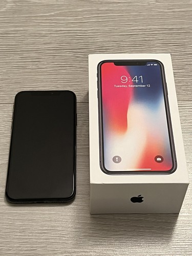 Iphone space grey 64gb - x,