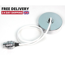 Chrome Ceiling Rose With Lamp