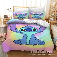 3D Tie dye Cartoon Duvet Cover