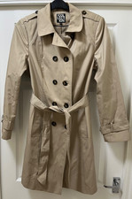 Used Beige Ladies Trench Coat