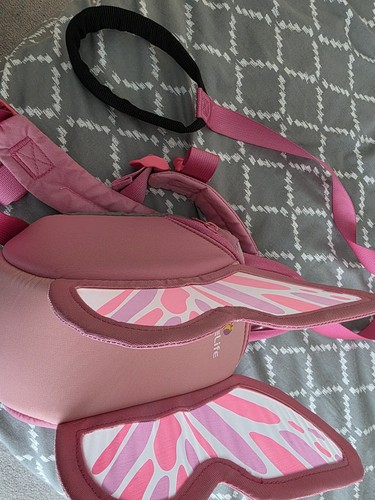 Pink little life rucksack - life, with