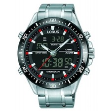 Lorus Watch RW635AX5 Mens Dual Display Analogue and Digital RRP £129.99