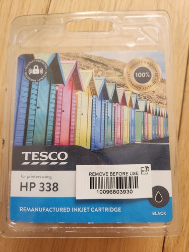 Tesco 338 black ink - tesco, hp