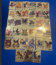 RARE gold Pokémon cards. different Pokémon goldens.