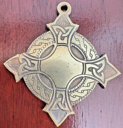 Celtic knotwork cross pendant - celtic,