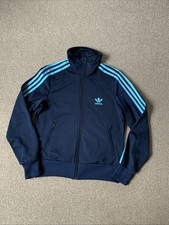 Adidas 90s  (vintage) Blue zipper jacket. Size 40