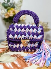 Womens New Handmade Purple