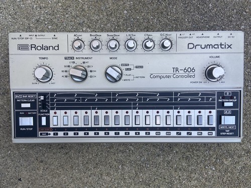 Roland 606 drumatix - roland, 1984