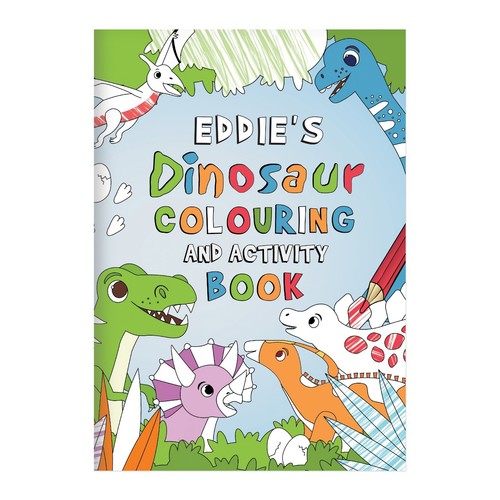 Colouring book dinosaur - colouring,