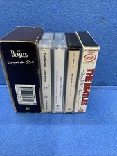 The Beatles Live At The BBC Job Lot X 5 Cassette Tapes