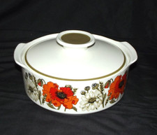 Meakin poppy red flower - meakin,