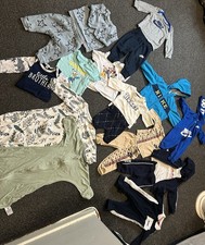 Baby Boy Clothes Bundle 0-3 Months, 3-6 Months, 6-9 Months