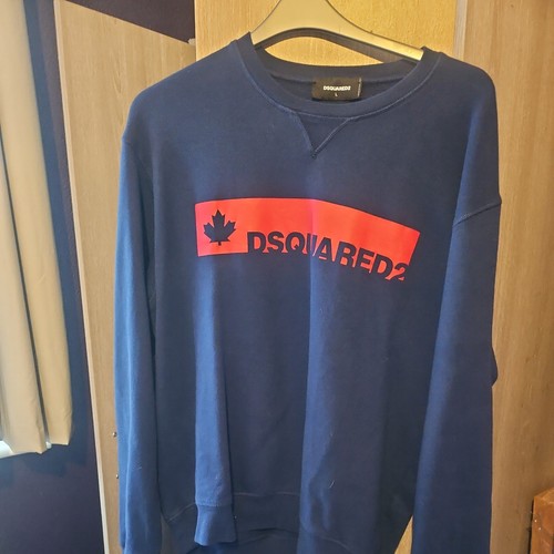 Dsquared2 navy jumper large - navy,