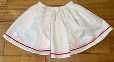 Zara Girls Skort White Age 12-13 Years