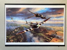 MILITARY AVIATION PRINT-  ' VICTORY OVER GOLD'