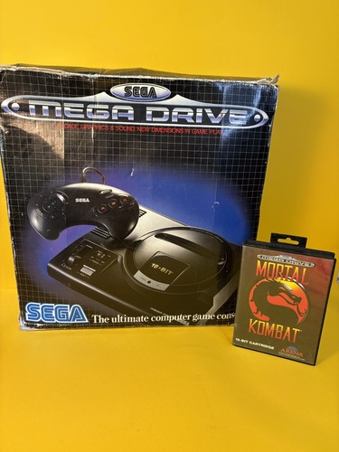 Sega mega drive console - mega,